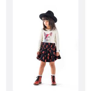 Rock Your Kid(ロックユアキッズ)Lightning strike rara Skirt(Kids Size2〜8）｜sugardays