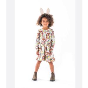 Rock Your Kid(ロックユアキッズ)Bunny L/SWaisted dress(Junior Size10〜12）｜sugardays