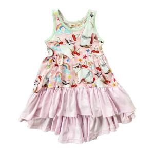 Paper Wings(ペーパーウィングス)Frilled Singlet Bustle Dress...