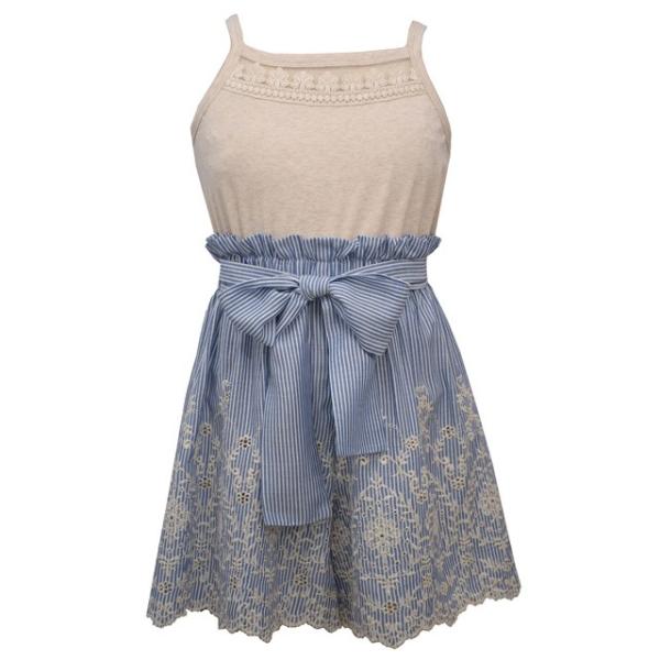 BonnieJean(ボニージーン)Chambray romper (size7〜14)