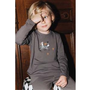 Hebe【ヘベ】Zebra print ロングスリーブTee