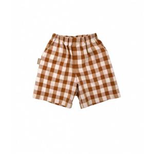 Hebe【ヘベ】Brown checkered　ショートパンツ