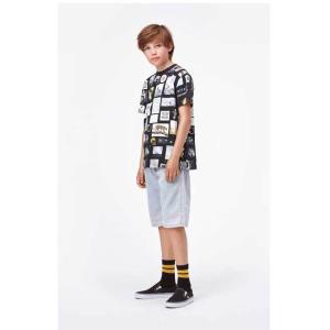 Molo（モロ) Roxo Scrapbook black ショートスリーブTee（size92〜)