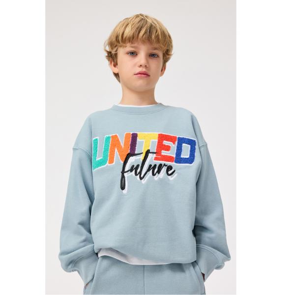 Molo（モロ) Mar Misty Blue スウェットトップ（size92〜size176)