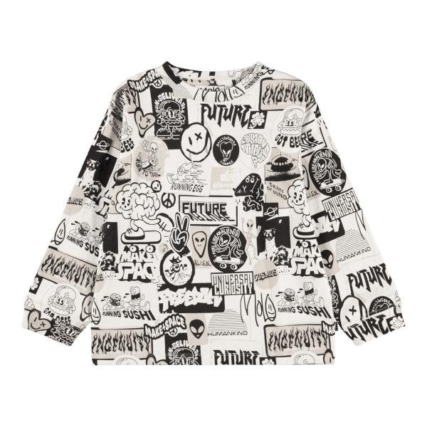 Molo（モロ) Rube Sticker Wall ロングスリーブTee