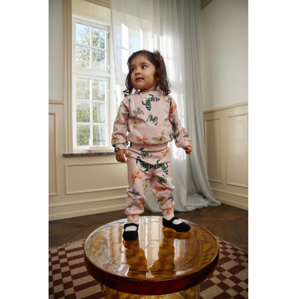 Molo（モロ) Disc Blush Papillions スウェットトップ（〜size104)