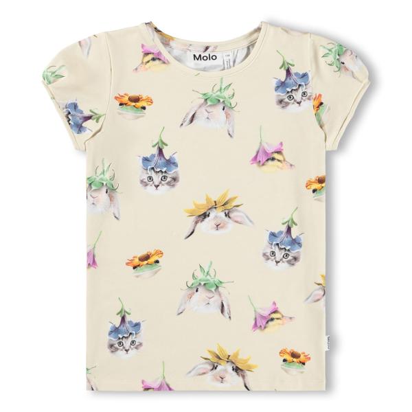 Molo(モロ) Rimona Floral Fun ショートスリーブTee（size92〜size...