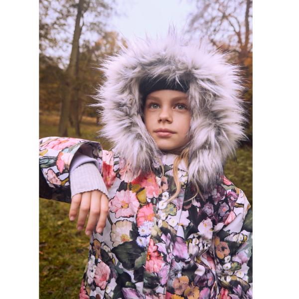 Molo（モロ) Peace Flower Art 中綿入りコート