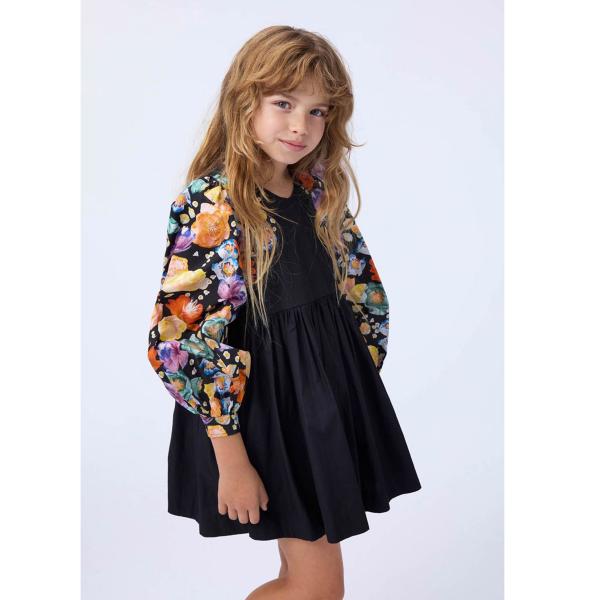 Molo(モロ) Cybil Rainbow Flowers ロングスリーブワンピース（size92...