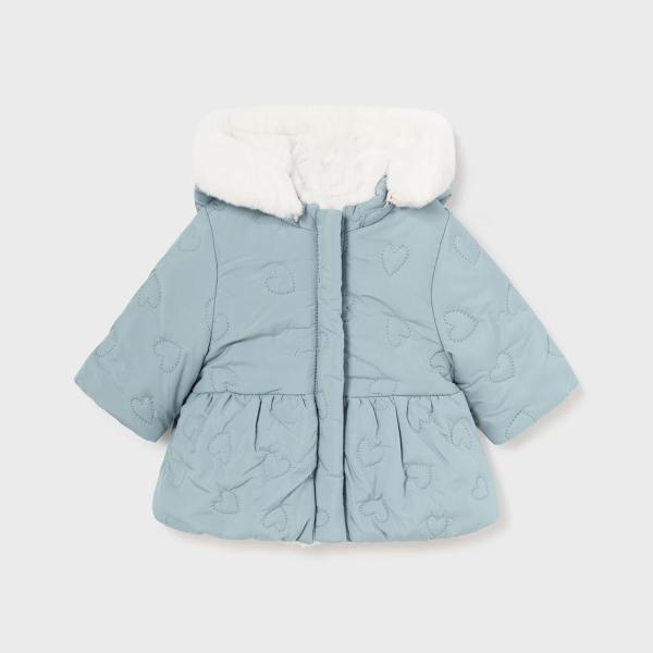 Mayoral (マヨラル) ハートステッチ中綿入りリバーシブルコート