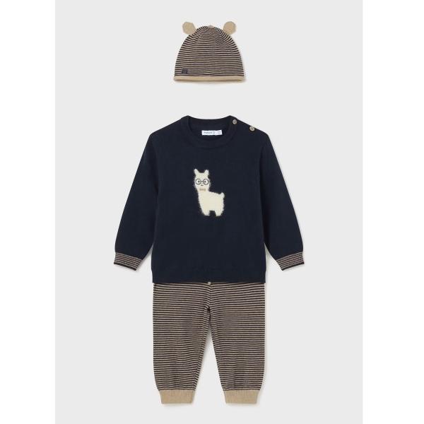 Mayoral (マヨラル) Alpaca　ニット　3PCSセット　ネイビー