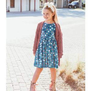 Ruffle Butts【ラッフルバッツ】Mauve chunky オープンスタイルニットカーディガ...