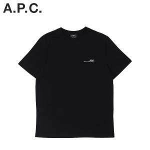 アーペーセー A.P.C. Tシャツ 半袖 メンズ ITEM ブラック 黒｜sugaronlineshop