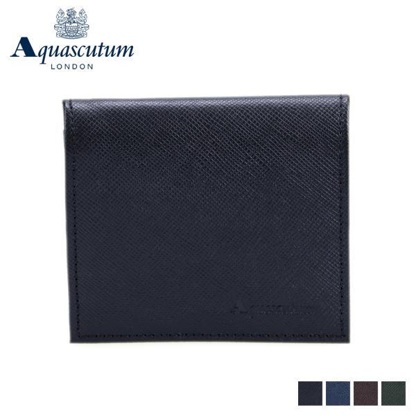 AQUASCUTUM アクアスキュータム 財布 小銭入れ コインケース バーミンガム メンズ 本革 ...
