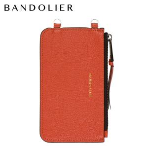 バンドリヤー BANDOLIER ポーチ スマホ 携帯 エマ メンズ レディース レザー EMMA ORANGE POUCH オレンジ 20EMORGS｜sugaronlineshop