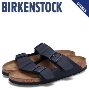 BIRKENSTOCK ビルケンシュトック アリゾナ サンダル メンズ レディース ビルコフロー ソフトフットベッド 普通幅 細幅 ARIZONA ブラック 黒｜sugaronlineshop