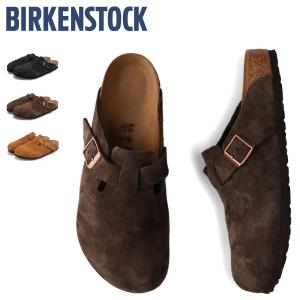 BIRKENSTOCK ビルケンシュトック ボストン サンダル メンズ 普通幅 スエードレザー BOSTON ブラック ブラウン 黒 予約 5月下旬 入荷予定｜sugaronlineshop