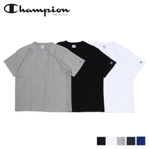 Champion チャンピオン Tシャツ 半袖 リバースウィーブ メンズ レディース REVERSE WEAVE POCKET T-SHIRT C3-P318｜sugaronlineshop