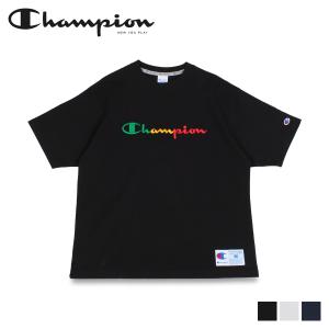 Champion チャンピオン Tシャツ 半袖 メンズ レディース SHORT SLEEVE T-SHIRT ブラック ホワイト ネイビー 黒 白 C3-T323｜sugaronlineshop