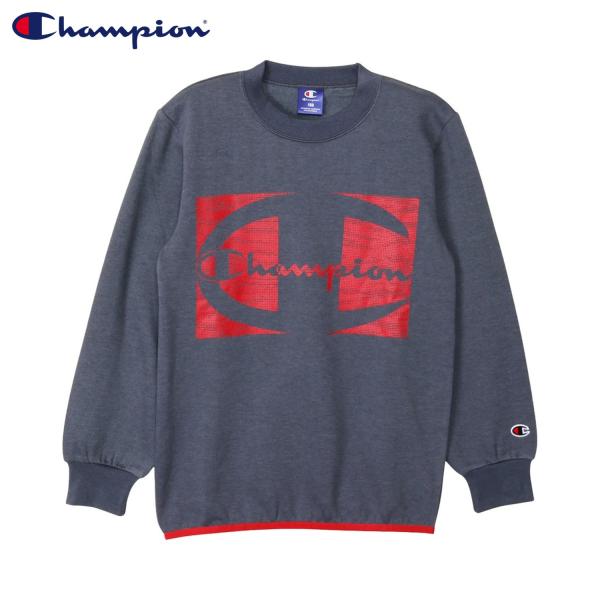 Champion チャンピオン スウェット トレーナー 子供服 キッズ クルーネック CREW NE...