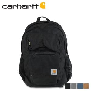 carhartt カーハート リュック バッグ バックパック メンズ レディース 27L 大容量 撥水 SINGLE COMPARTMENT BACKPACK ブラック 黒 B000027300199｜sugaronlineshop