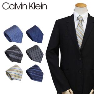 Calvin Klein ネクタイ シルク カルバンクライン メンズ CK ビジネス 結婚式｜sugaronlineshop