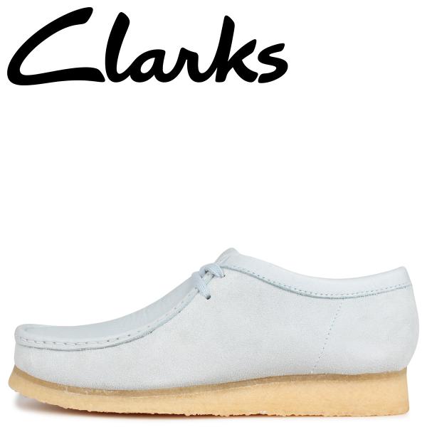 Clarks クラークス ワラビー ブーツ メンズ WALLABEE BOOT ライト ブルー 26...