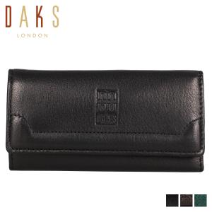 ダックス DAKS キーケース メンズ 5連 KEY CASE ブラック ダーク ブラウン グリーン 黒 DP21775｜sugaronlineshop