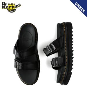 Dr.Martens ドクターマーチン サンダル スライドサンダル マイルズ メンズ レディース 厚底 MYLES ブラック 黒 23523001｜sugaronlineshop