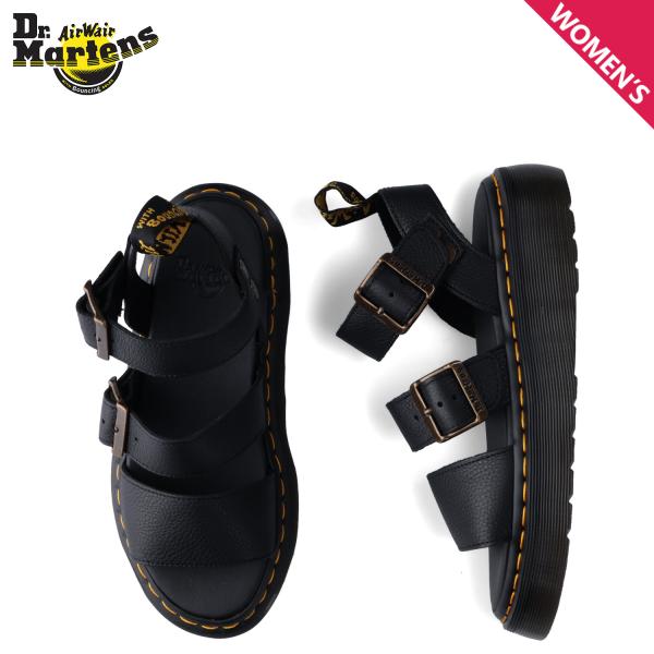 Dr.Martens ドクターマーチン ストラップサンダル グリフォン クアッド レディース 厚底 ...