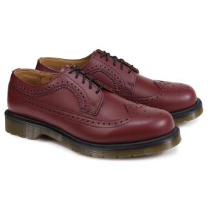 Dr.Martens 3989 ウイングチップ シューズ メンズ レディース ドクターマーチン ROGUE SHOE チェリーレッド R24340600