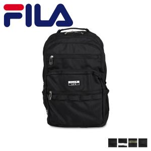 フィラ FILA リュック バッグ バックパック メンズ レディース 27L 撥水 大容量 通学 ブラック ホワイト カーキ オーロラ 黒 白 7730｜sugaronlineshop