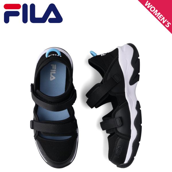 フィラ FILA サンダル シューズ プロムナードストラップ レディース 厚底 PROMENADE ...