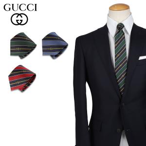 GUCCI グッチ ネクタイ メンズ ストライプ シルク イタリア製 ビジネス 結婚式 ブランド NECKTIE｜sugaronlineshop