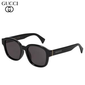 GUCCI グッチ サングラス メンズ レディース アジアンフィット UVカット 紫外線対策 SUNGLASSES ブラック 黒 GG1140SK-001｜sugaronlineshop