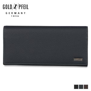 GOLD PFEIL ゴールドファイル 財布 長財布 メンズ 本革 SUPERIOR LONG WALLET ブラック ネイビー ダーク ブラウン 黒 GP24118｜sugaronlineshop