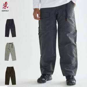 GRAMICCI グラミチ パンツ ショートパンツ ナイロンタッサーコンバーチブル メンズ NYLON TUSSAH CONVERTIBLE PANT グレー ベージュ オリーブ G3FM-P025｜シュガーオンラインショップ