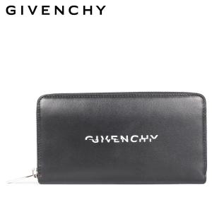 GIVENCHY ジバンシー 財布 長財布 メンズ ラウンドファスナー LONG WALLET ブラック 黒 BK600G｜sugaronlineshop