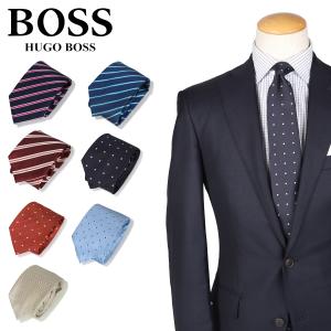 HUGO BOSS ヒューゴボス ネクタイ メンズ イタリア製 シルク ビジネス ブランド 結婚式 TIE｜sugaronlineshop