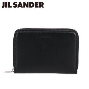 JIL SANDER ジルサンダー 財布 二つ折り財布 ポケット ジップ アラウンド ウォレット メンズ レディース 本革 ラウンドファスナー J25UI0003 P4966｜sugaronlineshop