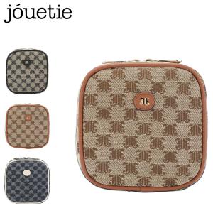 jouetie ジュエティ ポーチ マルチポーチ 小物入れ スクエアポーチ JJモノグラムジャガード レディース JJ MONOGRAM JACQUARD JUT-814｜sugaronlineshop