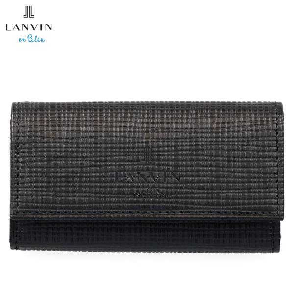 LANVIN en Bleu ランバン オン ブルー キーケース キーホルダー メンズ 4連 本革 ...