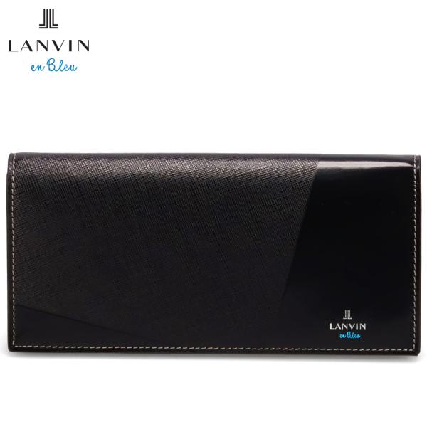 LANVIN en Bleu ランバンオンブルー 長財布 パーシャル メンズ レディース 本革 PA...