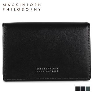 MACKINTOSH PHILOSOPHY マッキントッシュ フィロソフィー カードケース 名刺入れ 定期入れ メンズ本革 CARD CASE MAP-0060119｜sugaronlineshop