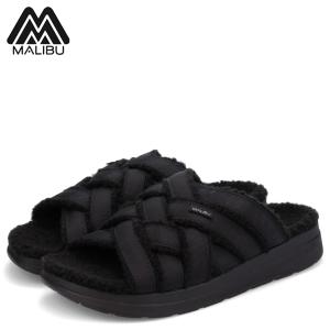 MALIBU SANDALS マリブサンダルズ サンダル スライドサンダル ズマ メンズ ZUMA LX ブラック 黒 MS02-4000｜sugaronlineshop