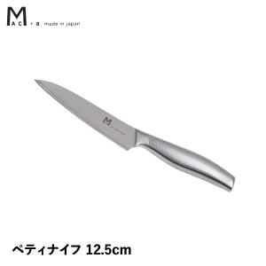 マックプラスエー MAC＋a 包丁 ペティナイフ 刃渡り 12.5cm ペティーナイフ オールステンレス 一体型 日本製 PETTY MA-125｜sugaronlineshop