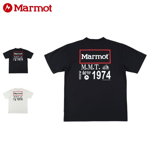Marmot マーモット Tシャツ 半袖 エムエムダブリューコレクションロゴ メンズ MMW Col...
