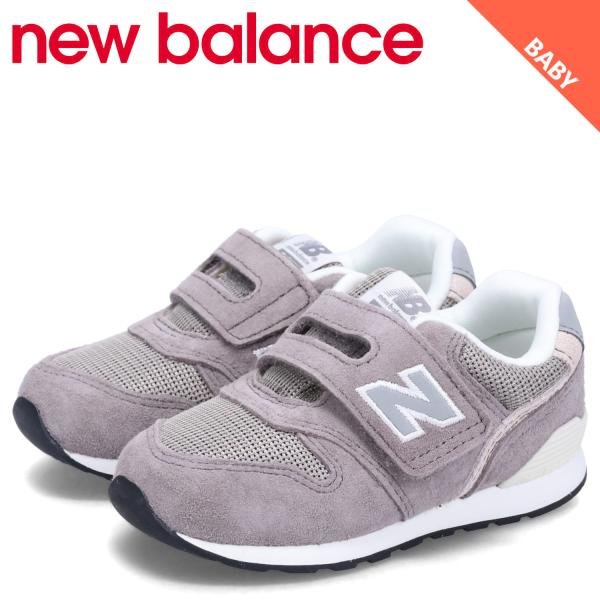 new balance ニューバランス 996 スニーカー ベビー キッズ Ｗワイズ グレー IZ9...