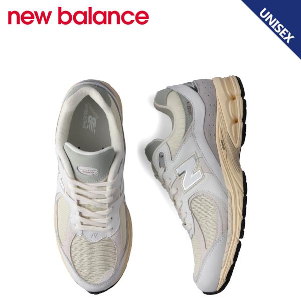 new ニューバランス balance スニーカー 2002 メンズ レディース Dワイズ ホワイト...