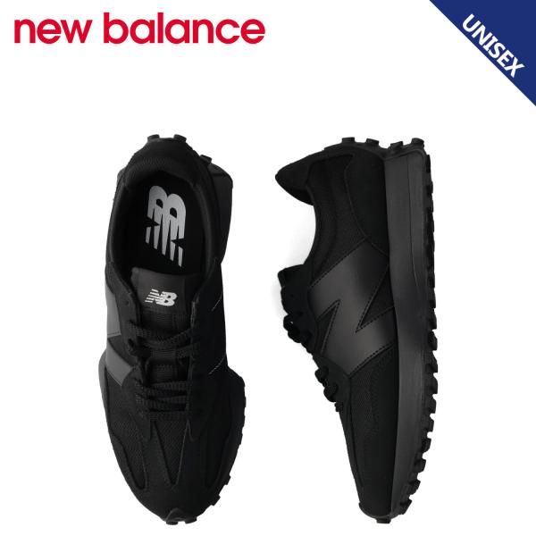 new balance ニューバランス 327 スニーカー メンズ レディース Dワイズ ブラック ...